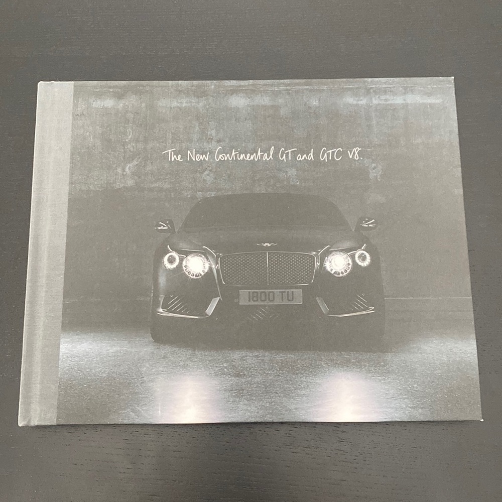 The New Continental GT and GTC V8 Bentley Book
